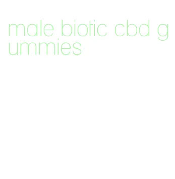 male biotic cbd gummies