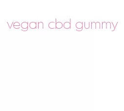 vegan cbd gummy