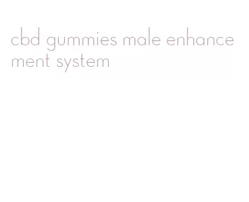 cbd gummies male enhancement system