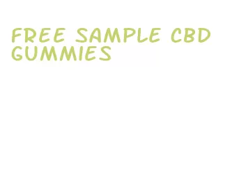 free sample cbd gummies