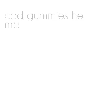 cbd gummies hemp