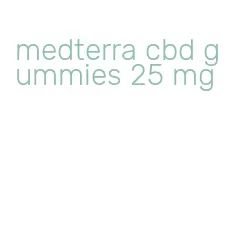 medterra cbd gummies 25 mg