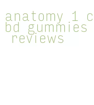 anatomy 1 cbd gummies reviews