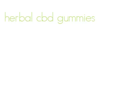 herbal cbd gummies