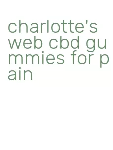 charlotte's web cbd gummies for pain