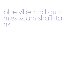 blue vibe cbd gummies scam shark tank