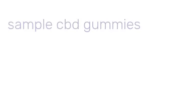 sample cbd gummies