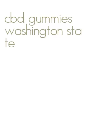 cbd gummies washington state