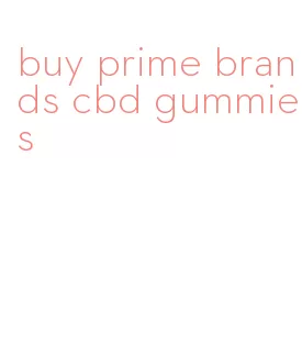 buy prime brands cbd gummies