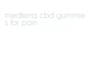 medterra cbd gummies for pain