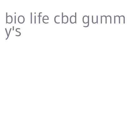 bio life cbd gummy's