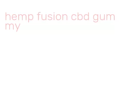 hemp fusion cbd gummy