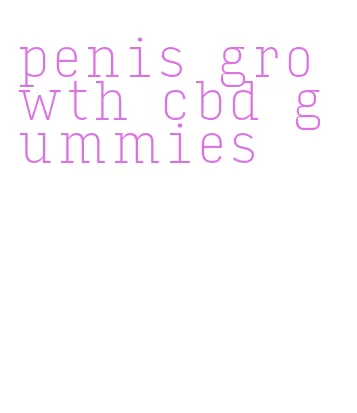 penis growth cbd gummies