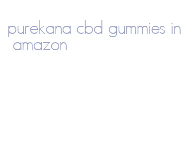 purekana cbd gummies in amazon