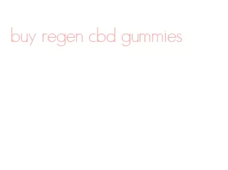 buy regen cbd gummies