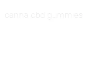 canna cbd gummies