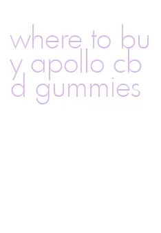 where to buy apollo cbd gummies