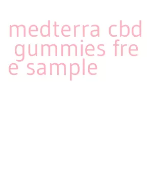 medterra cbd gummies free sample