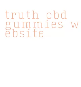 truth cbd gummies website