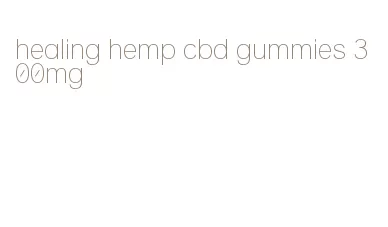 healing hemp cbd gummies 300mg