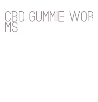 cbd gummie worms