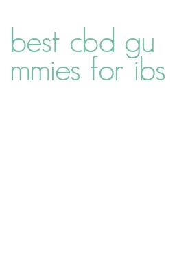 best cbd gummies for ibs