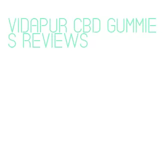 vidapur cbd gummies reviews