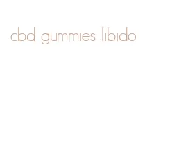 cbd gummies libido