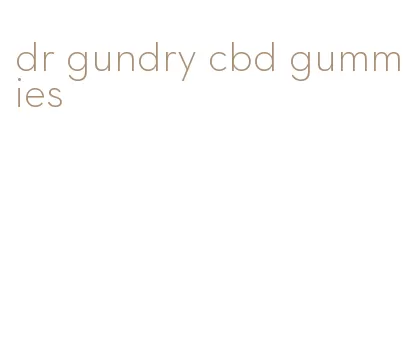 dr gundry cbd gummies