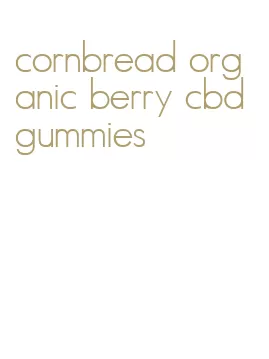 cornbread organic berry cbd gummies