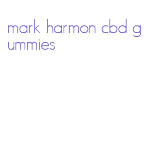 mark harmon cbd gummies