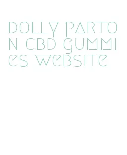 dolly parton cbd gummies website