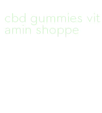 cbd gummies vitamin shoppe