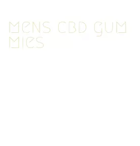 mens cbd gummies