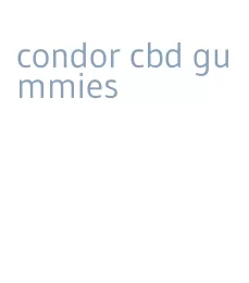 condor cbd gummies