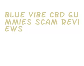 blue vibe cbd gummies scam reviews