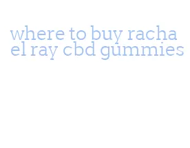 where to buy rachael ray cbd gummies