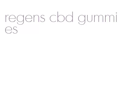 regens cbd gummies