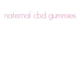 naternal cbd gummies