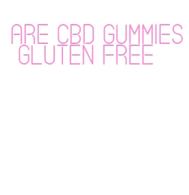 are cbd gummies gluten free