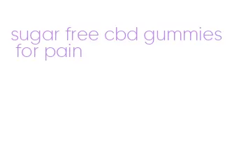 sugar free cbd gummies for pain