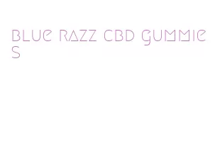 blue razz cbd gummies