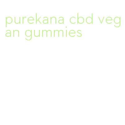 purekana cbd vegan gummies