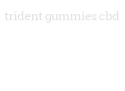 trident gummies cbd