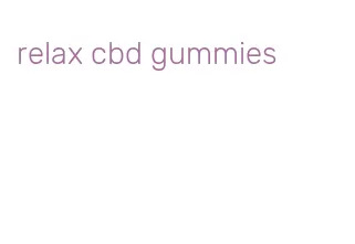 relax cbd gummies