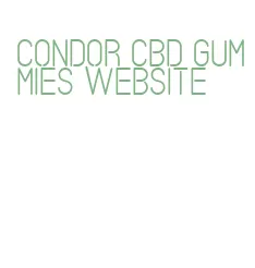 condor cbd gummies website