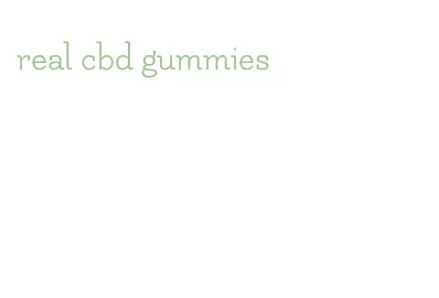 real cbd gummies