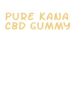 pure kana cbd gummy