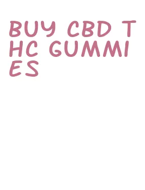 buy cbd thc gummies