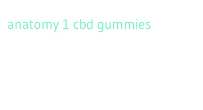 anatomy 1 cbd gummies